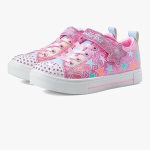 NEW Kids' Sketcher's Twinkle Toes Light-Up Star Sneakers